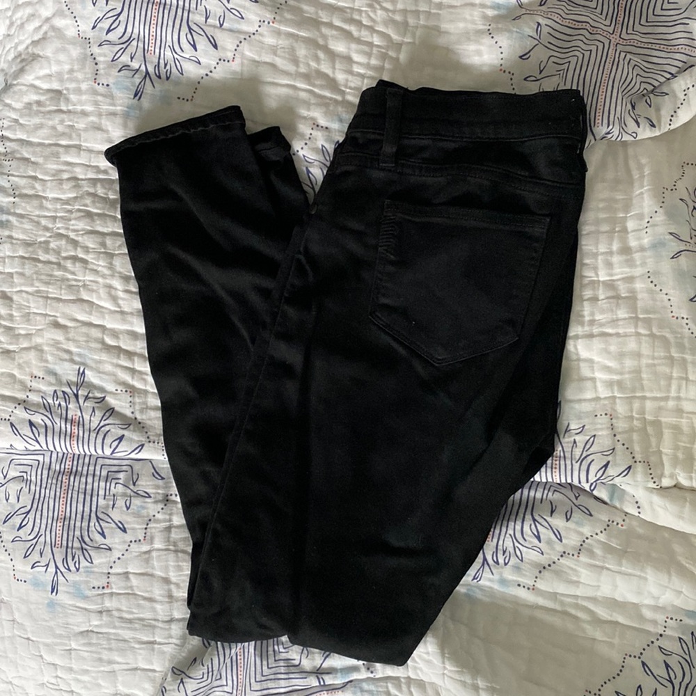 MATERNITY paige jeans in black s26